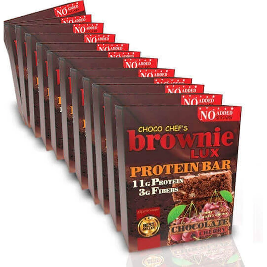 Протеиновые батончики Fit & Shape со вкусом шоколадной вишни 24x50 гр: цены и характеристики