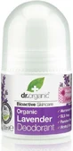 Dr.Organic Лаванда Лаванда Лаванда Натуральний дезодорант-рулон без алюмінію 50мл