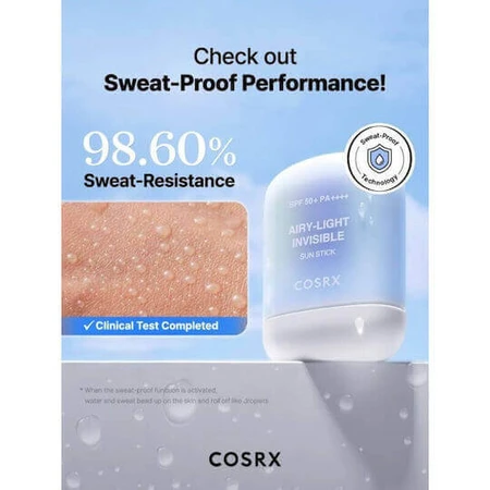 Cosrx Light Invisible Sunscreen Stick SPF50+ 19gr: цены и характеристики