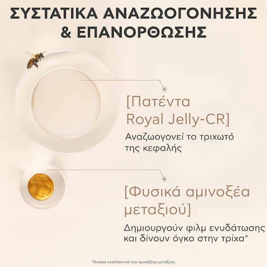Apivita Королівський желейний еліксир відновлююча маска для волосся 150мл: ціни та характеристики