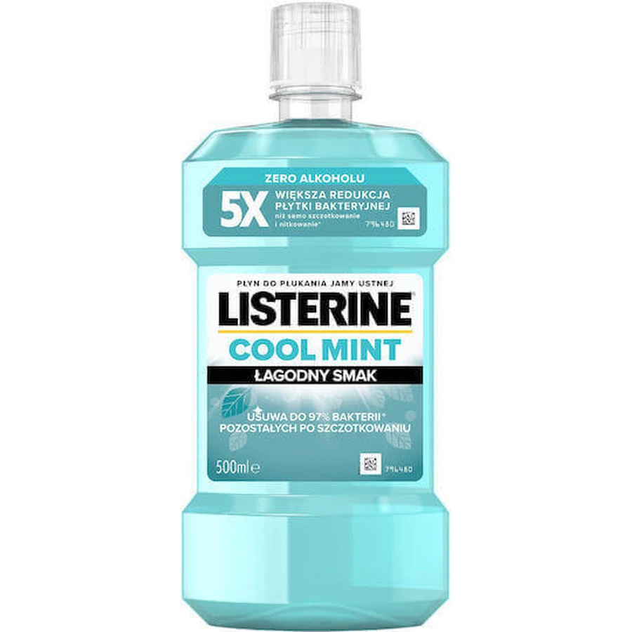Ополіскувач для порожнини рота Listerine Прохолодна м'ята: ціни та характеристики