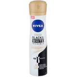 Nivea Black & White Invisible Black & White Invisible Silky Smooth Швидковисихаючий антиперспірант Дезодорант-спрей 48 год Дезодорант-спрей 150 мл