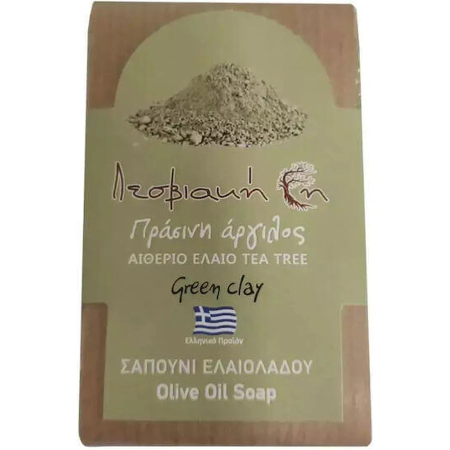 Lesviaki Gi Green Clay Body Soap Bar Green Clay 100gr: цены и характеристики