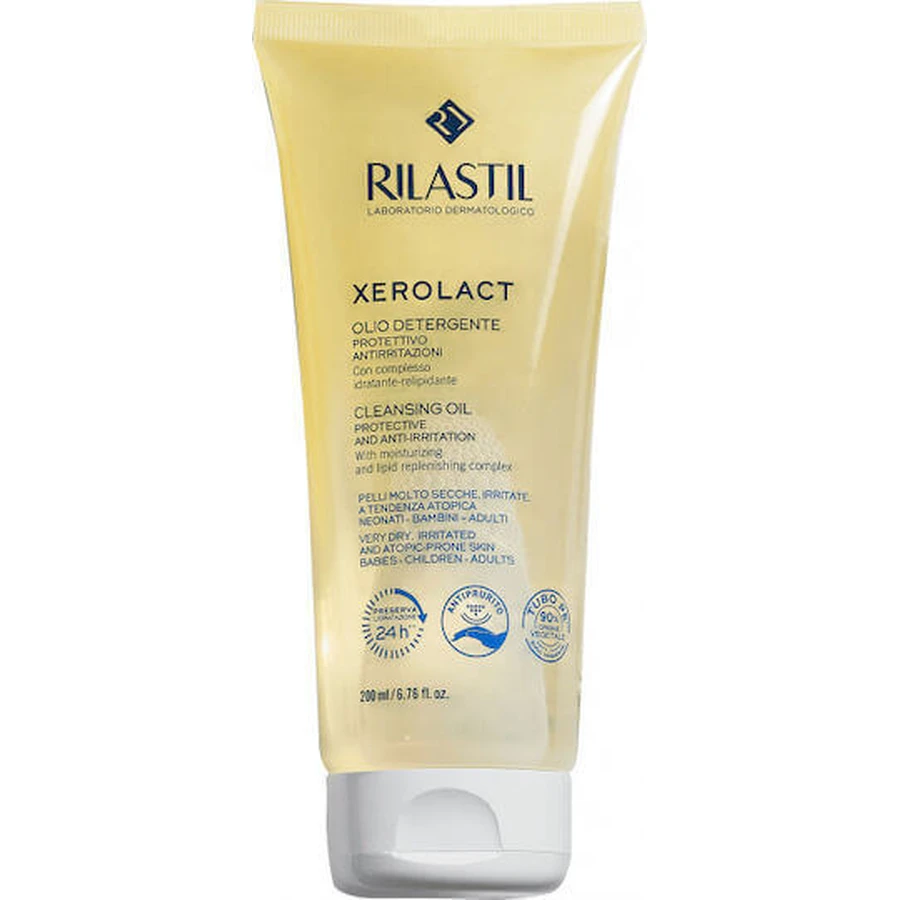 Rilastil Xerolact Очищающее масло для лица 200 мл: цены и характеристики