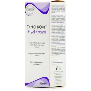 Synchroline Synchrovit Synchrovit Hyal Hydrating Hyaluronic Acid Day Moisturising Face Cream 50ml