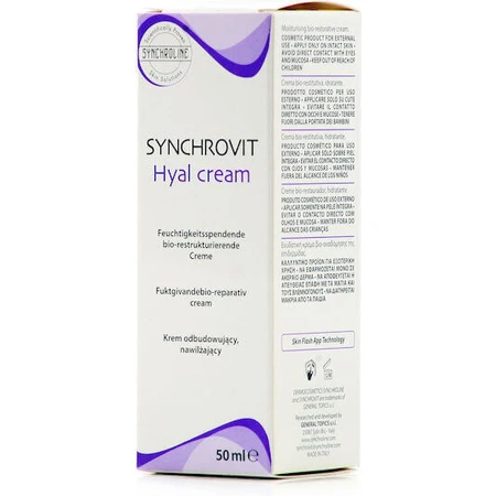 Synchroline Synchrovit Synchrovit Hyal Hydrating Hyaluronic Acid Day Moisturising Face Cream 50ml: цены и характеристики