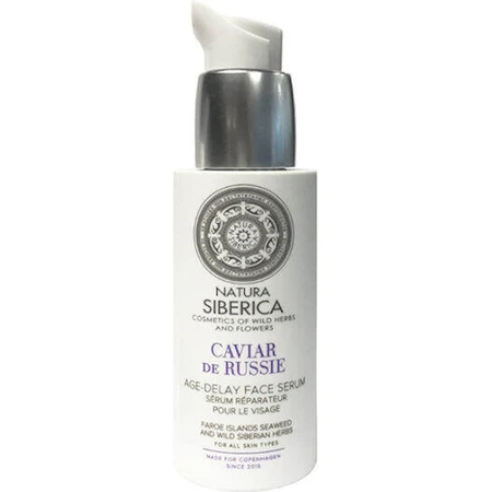 Natura Siberica Антивозрастная сыворотка для лица De Russie с икрой и витамином Е 30 мл: цены и характеристики