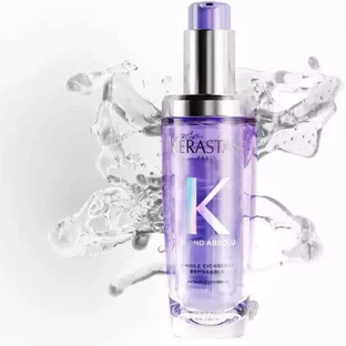 Kérastase Blond Absolu L'Ηuile Cicagloss Олія для сухого волосся для підтримки кольору 75 мл, що багаторазово використовується, Kérastase Blond Absolu L'Ηuile Cicagloss
