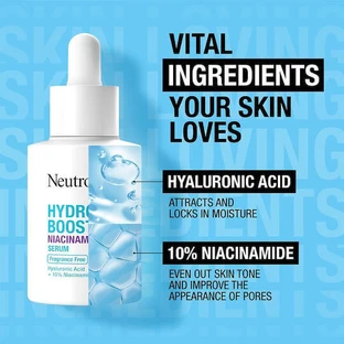 Зволожуюча сироватка для обличчя Neutrogena Hydro Boost з ніацинамідом 30 мл