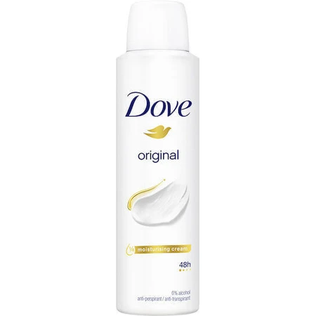 Dove Оригинальный дезодорант-спрей 150 мл: цены и характеристики