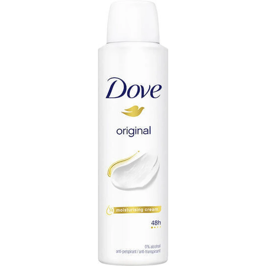 Dove Оригинальный дезодорант-спрей 150 мл: цены и характеристики