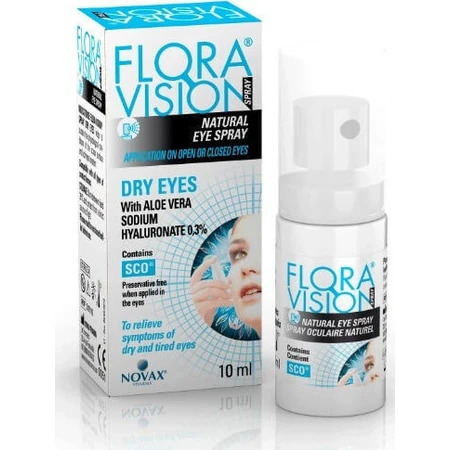 Novax Pharma Flora Vision Dry Eyes Офтальмологічний спрей для сухих очей 10мл: ціни та характеристики