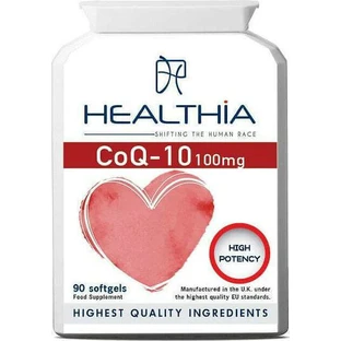 Healthia CoQ-10 100 мг 90 м'яких гелів