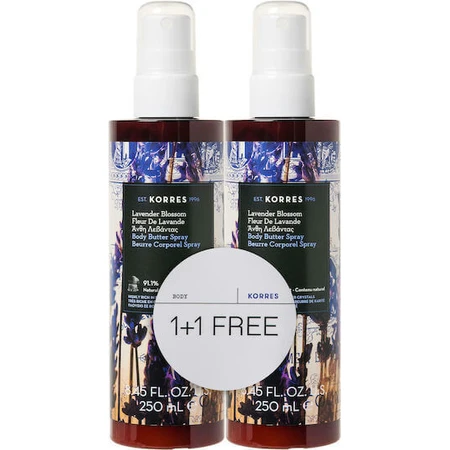 Korres Lavender Flower Body Зволожуючий крем для тіла з ароматом лаванди для сухої/дуже сухої шкіри 500мл: ціни та характеристики