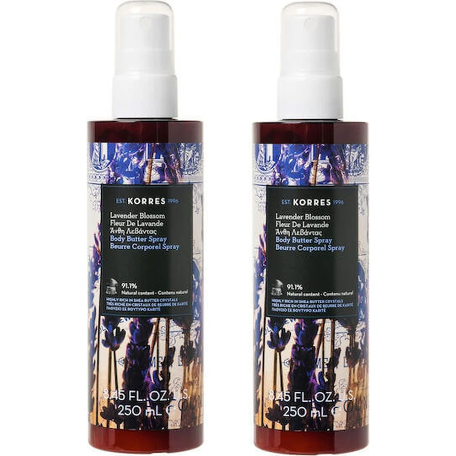 Korres Lavender Flower Body Зволожуючий крем для тіла з ароматом лаванди для сухої/дуже сухої шкіри 500мл: ціни та характеристики