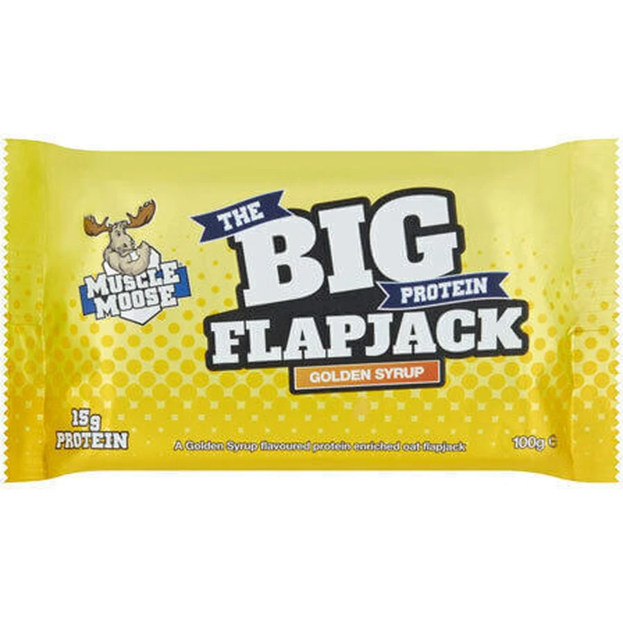 Muscle Moose The Big Protein Flapstack Паличка для оладок з білковим та смаковим печивом 15г та вершками 100г: ціни та характеристики