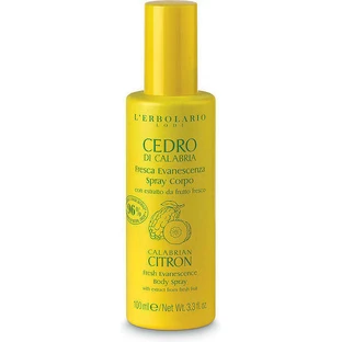 L' Erbolario Cedro Di Calabria Citron Увлажняющий крем для тела для сухой/очень сухой кожи 100 мл