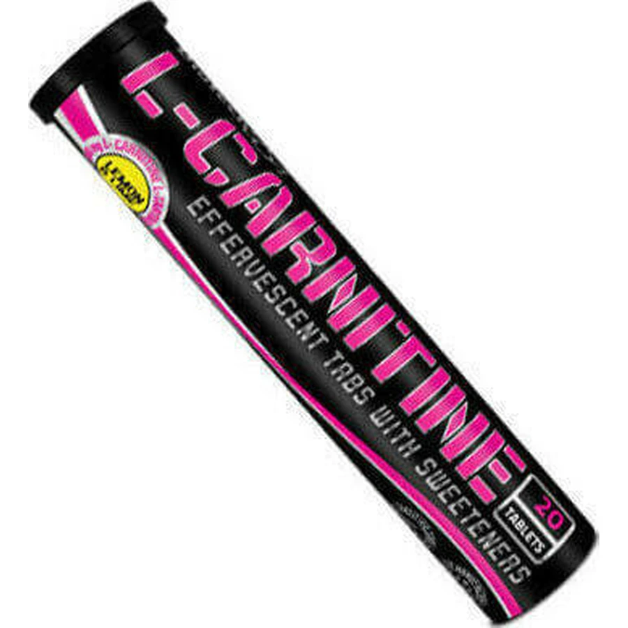 Biotech USA L-Carnitine Effervescent with Carnitine 500mg and Lemon Lime Flavour 20 tabs eff: цены и характеристики
