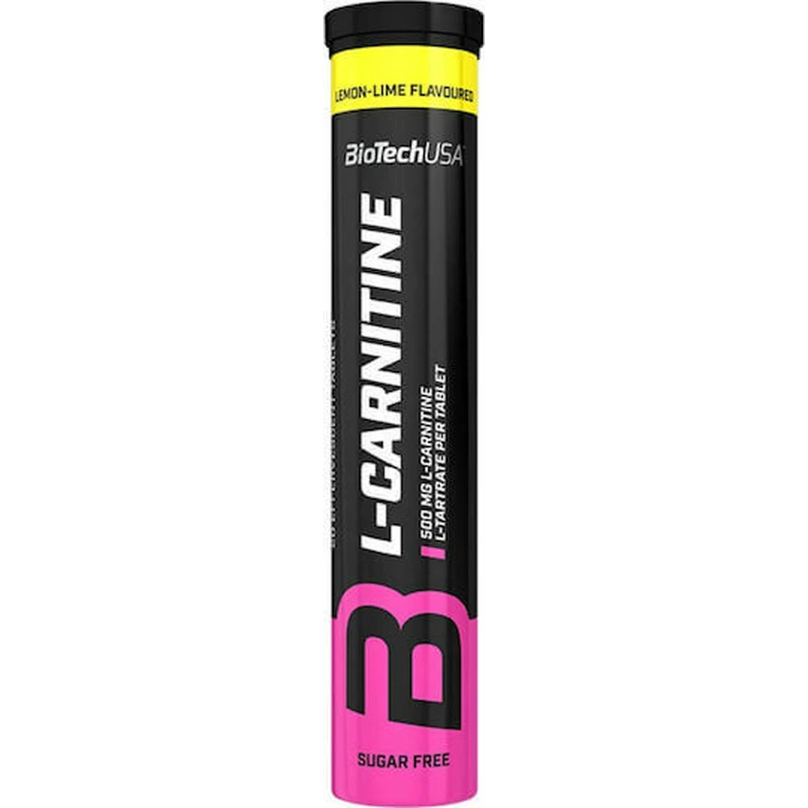 Biotech USA L-Carnitine Effervescent with Carnitine 500mg and Lemon Lime Flavour 20 tabs eff: цены и характеристики