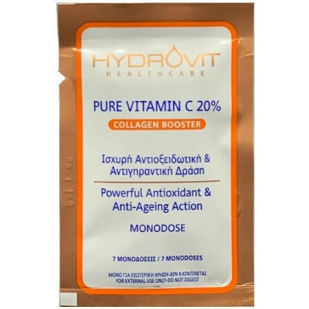 Target Pharma Hydrovit Collagen Booster Зволожуючий та омолоджуючий бустер для обличчя з вітаміном С та вітаміном Е для детоксикації та освітлення: ціни та характеристики