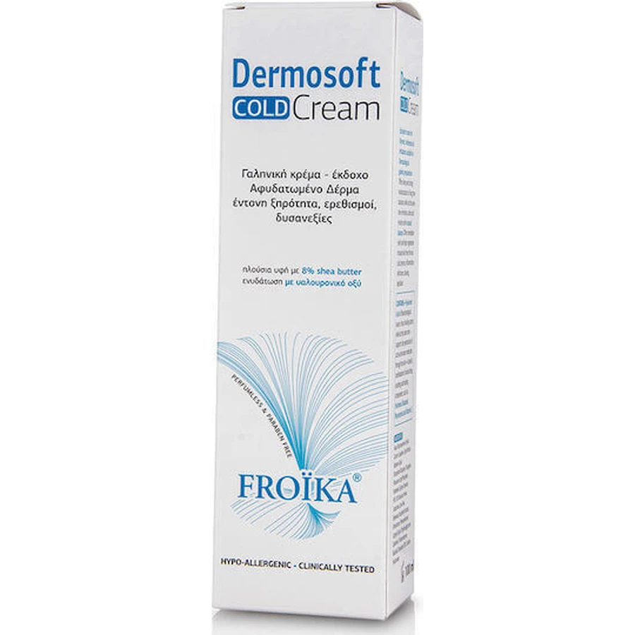Froika Dermosoft 24-годинний зволожуючий та відновлюючий крем для обличчя проти почервоніння з гіалуроновою кислотою 100 мл: ціни та характеристики