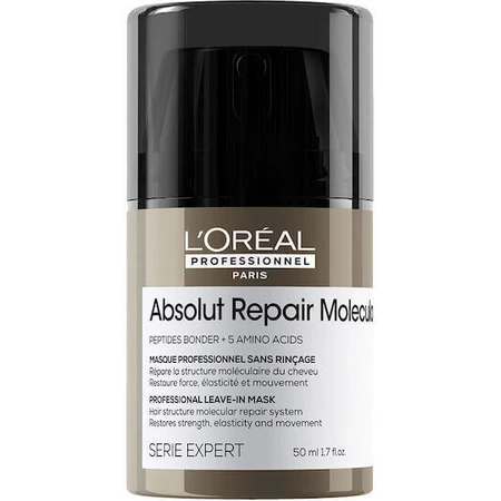 L'Oréal Professionnel Absolut Repair Молекулярна відновлююча маска для волосся 50 мл: ціни та характеристики