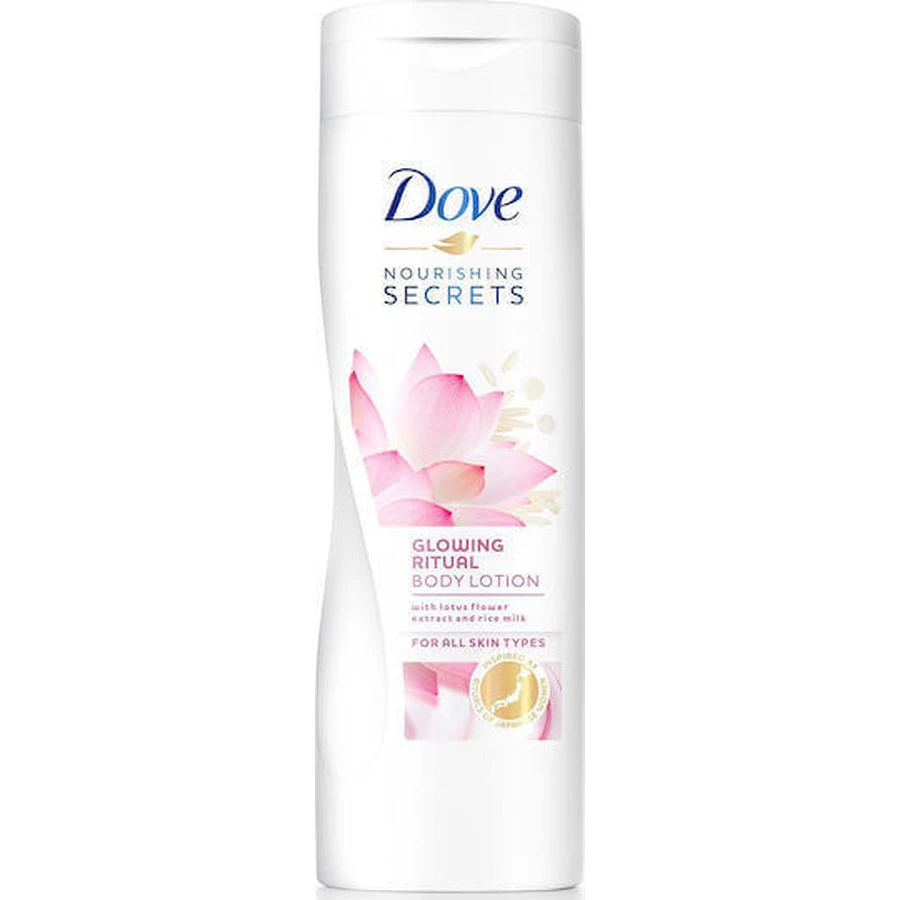 Dove Nourishing Secrets Сяючий ритуальний зволожуючий лосьйон для тіла для сухої шкіри 250 мл: ціни та характеристики