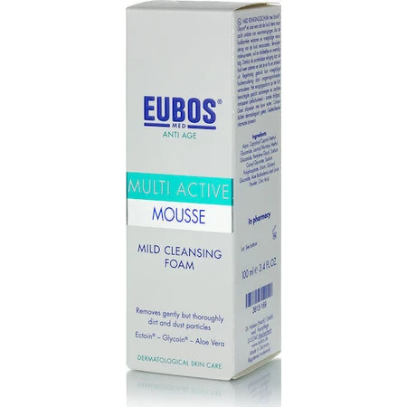 Eubos Active Mousse М'який піноутворюючий мус для обличчя 100 мл: ціни та характеристики