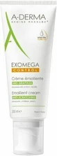 A-Derma Exomega Exomega Control Emollient Cream Anti-Drying Moisturising Body Serum for Dry/Very Dry &amp; Sensitive Skin 200ml