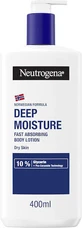 Neutrogena Глубоко увлажняющий лосьон для тела с гиалуроновой кислотой для сухой и чувствительной кожи 400 мл
