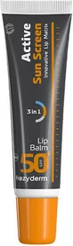 Інноваційна матрична помада для губ водостійка сонцезахисна Frezyderm Active Sun Screen SPF50, 15 мл