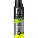 Fa Sport Energy Boost Дезодорант-спрей 150 мл: цены и характеристики