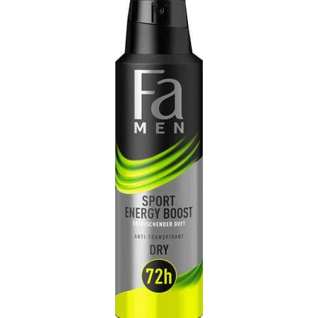 Fa Sport Energy Boost Дезодорант-спрей 150 мл: цены и характеристики