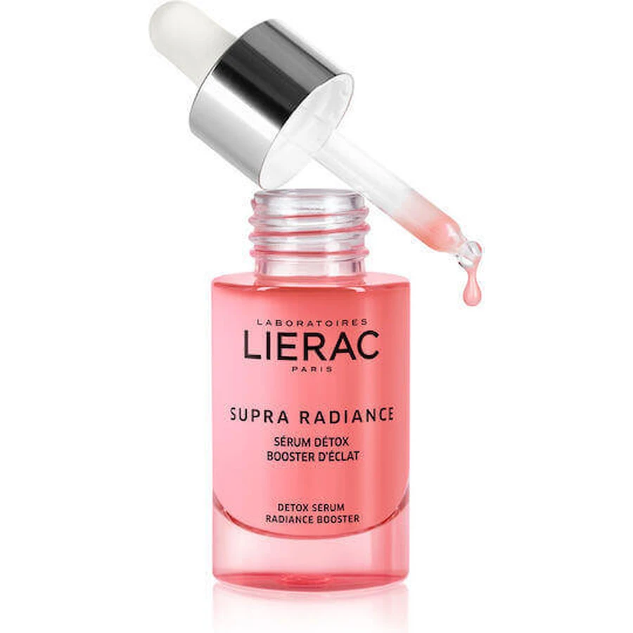 Lierac Supra Radiance Зволожуючий та омолоджуючий бустер для обличчя з ефектом детоксикації та освітлення 30 мл: ціни та характеристики