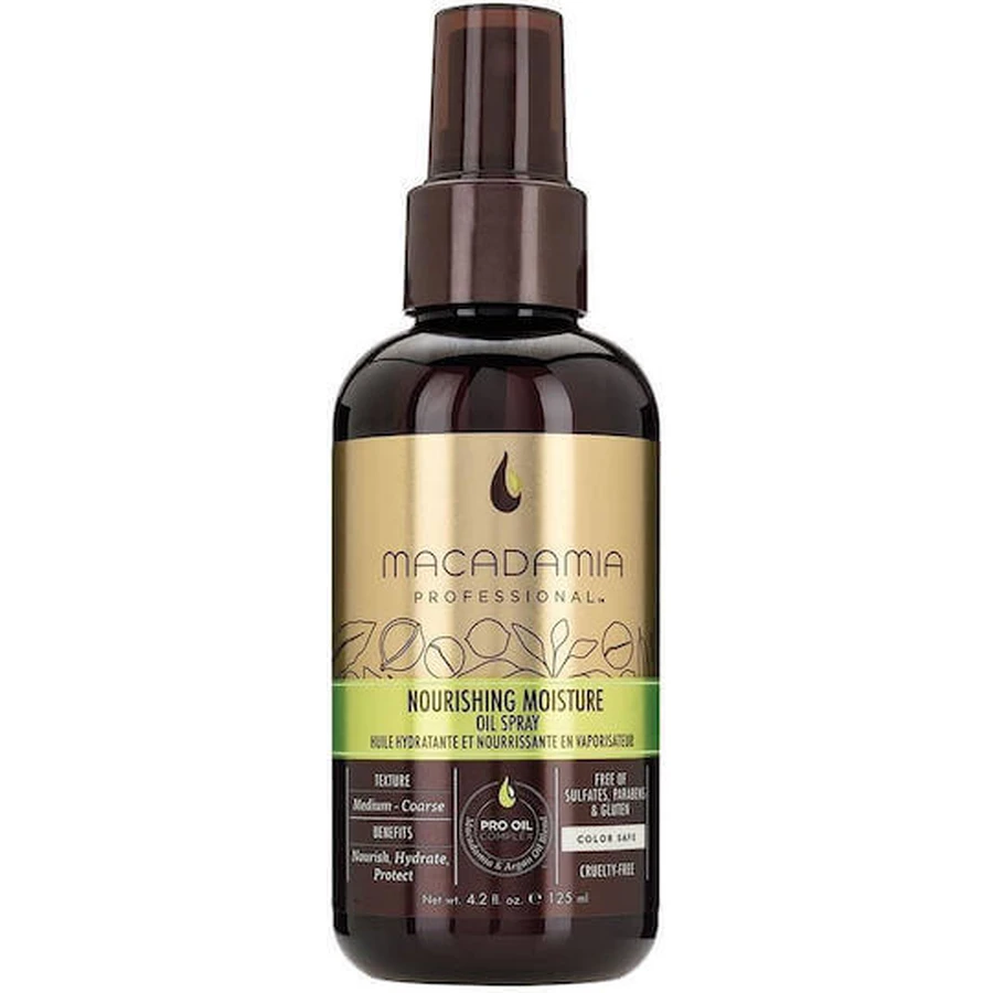 Macadamia Nourishing Repair Spray Арганова олія для волосся Живильний спрей для волосся проти посічених кінчиків 125 мл: ціни та характеристики