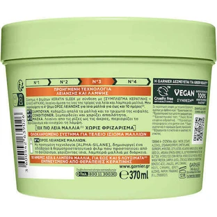 Garnier Keratin Sleek Anti-Frizz Hair Masque 370 мл