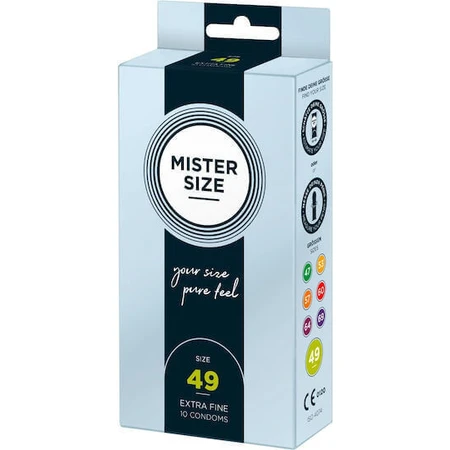 Mister Size Extra Fine Size 49mm Prezervative 10pcs: цены и характеристики