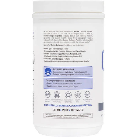 Nature's Plus Пептиды морского коллагена 244гр: цены и характеристики