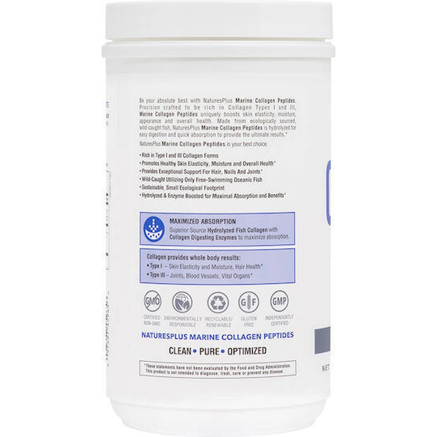 Nature's Plus Пептиды морского коллагена 244гр: цены и характеристики