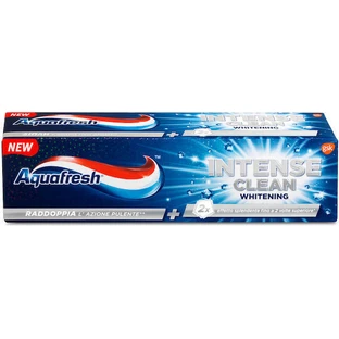 Aquafresh Intense Clean Whitening Отбеливающая зубная паста 75 мл