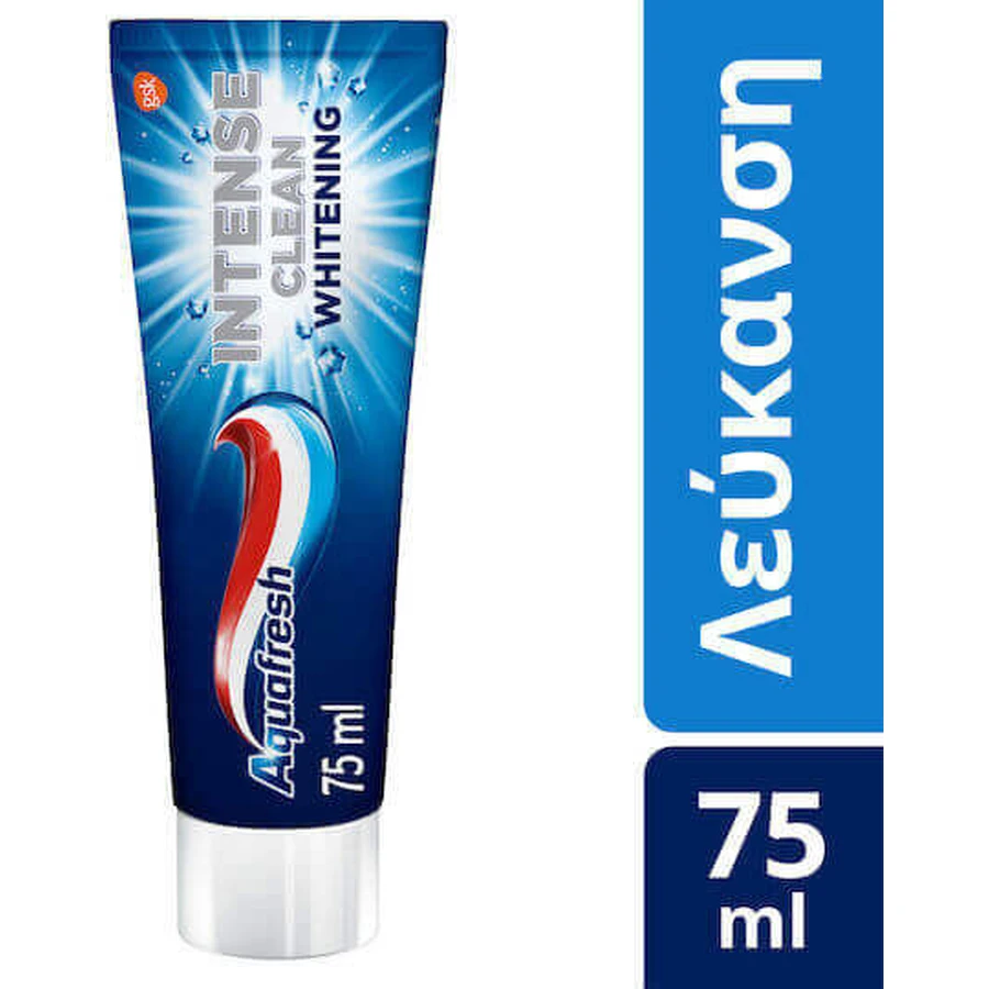 Aquafresh Intense Clean Whitening Отбеливающая зубная паста 75 мл: цены и характеристики