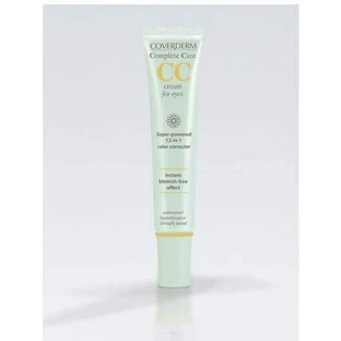 Coverderm Complete Care CC SPF15 Светло-бежевый увлажняющий крем для век с солнцезащитным фактором (SPF15) против темных кругов 15 мл
