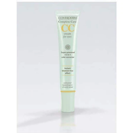 Coverderm Complete Care CC SPF15 Светло-бежевый увлажняющий крем для век с солнцезащитным фактором (SPF15) против темных кругов 15 мл: цены и характеристики