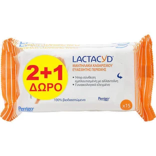 Серветки Lactacyd Серветки 15шт