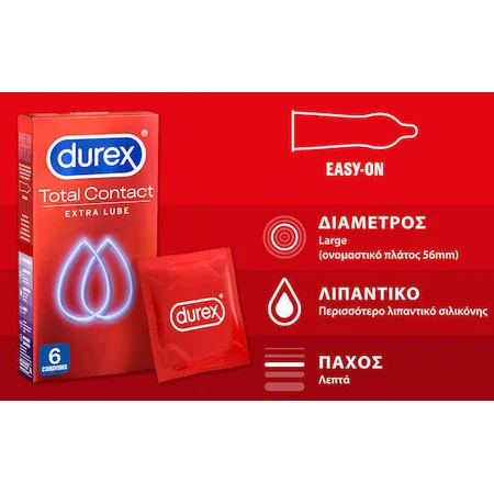 Durex Prezervative Total Contact Prezervative 6шт: ціни та характеристики