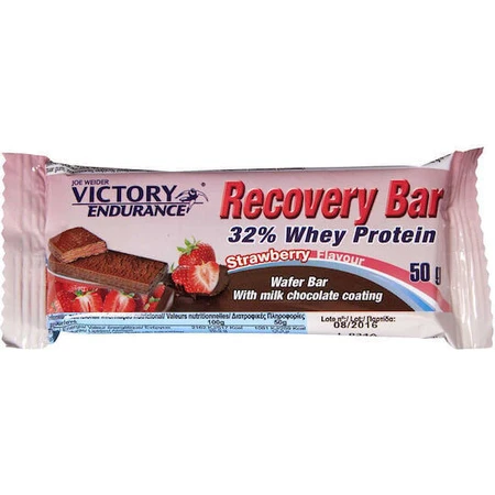 Відновлювальний батончик Weider Victory Endurance з 32% протеїну та полуничним смаком 50гр: ціни та характеристики