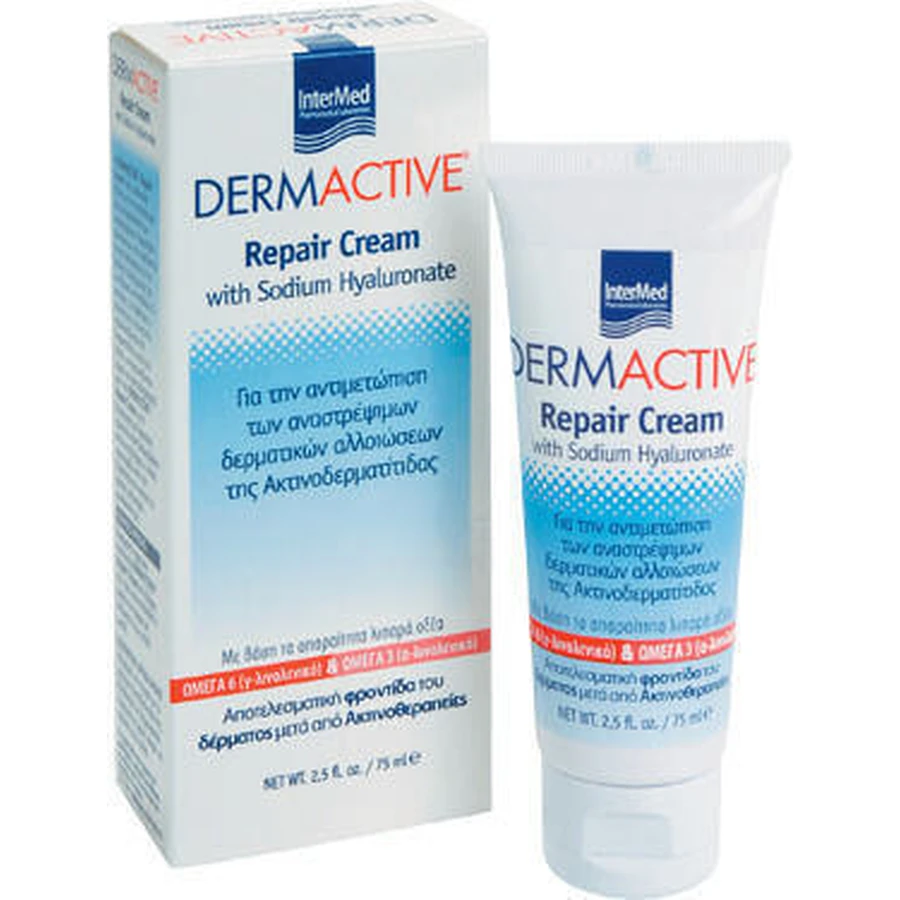 InterMed Dermactive Repair Крем від опіків та алергії 75мл: ціни та характеристики
