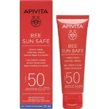 Apivita Bee Sun Safe Hydra Водостойкий гель для лица с защитой от солнца SPF50 50 мл