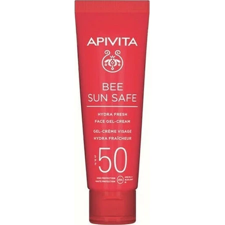 Apivita Bee Sun Safe Hydra Гідра Водостійкий гель для обличчя із захистом від сонця SPF50 50мл: ціни та характеристики
