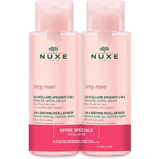 Міцелярна вода для зняття макіяжу Nuxe Very Rose 2х400мл